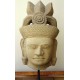 Stone Buddha head